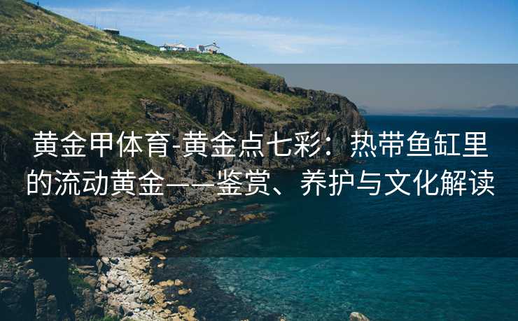 黄金甲体育-黄金点七彩：热带鱼缸里的流动黄金——鉴赏、养护与文化解读