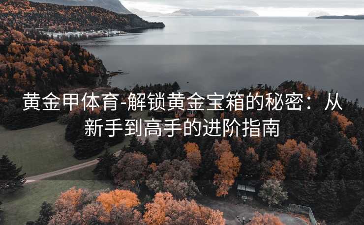 黄金甲体育-解锁黄金宝箱的秘密：从新手到高手的进阶指南