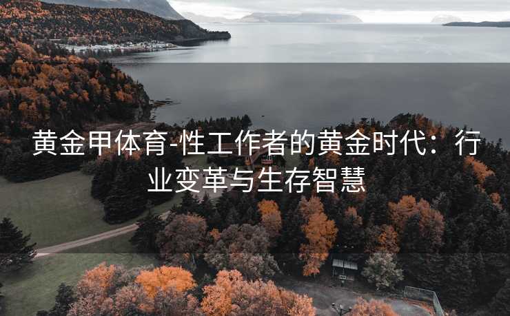 黄金甲体育-性工作者的黄金时代：行业变革与生存智慧